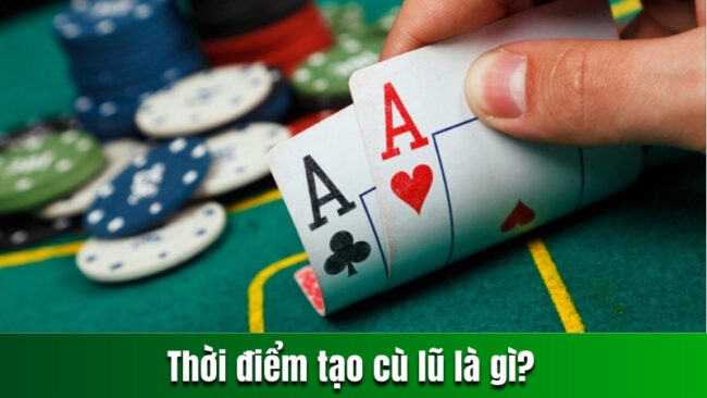 Nên thiết lập thời gian tạo cù lũ là gì?